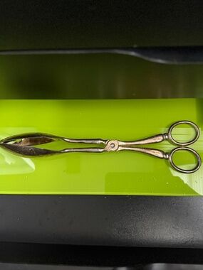 Salad Tongs Silver Plated